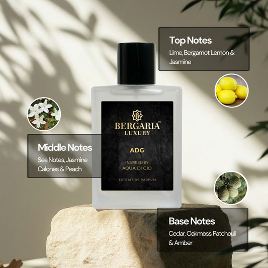 ADG | Extrait De Parfum | Inspired By Acqua De Gio | 40% Oil Concentration | Lasts Upto 8 Hours | For Men & Women | 20ml