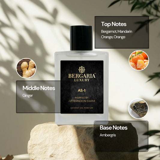 AS-1 | Extrait De Parfum | Inspired By Afternoon Swim | 40% Oil Concentration | Lasts Upto 8 Hours | For Men & Women | 20ml