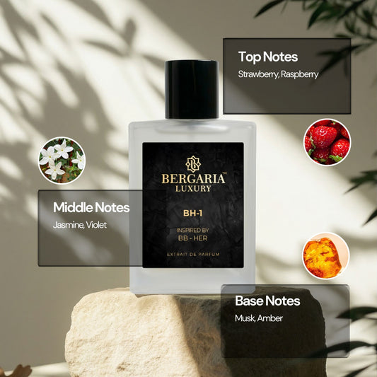 BH-1 | Extrait De Parfum | Inspired By Her | 40% Oil Concentration | Lasts Upto 8 Hours | For Women | 20ml