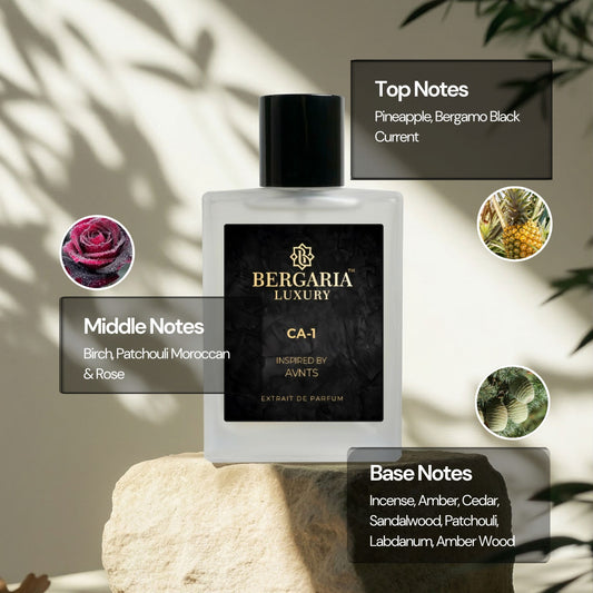 CA-1 | Extrait De Parfum | Inspired By Aventus | 40% Oil Concentration | Lasts Upto 8 Hours | For Men & Women | 20ml
