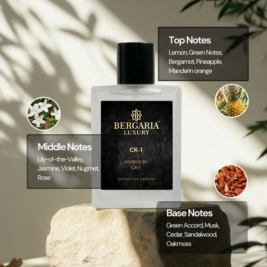 CK-1 | Extrait De Parfum | Inspired By One | 40% Oil Concentration | Lasts Upto 8 Hours | For Men & Women | 20ml
