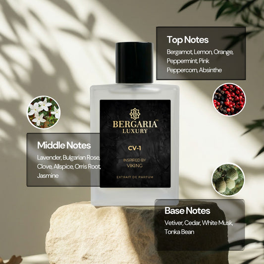 CV-1 | Extrait De Parfum | Inspired By Viking | 40% Oil Concentration | Lasts Upto 8 Hours | For Men & Women | 20ml