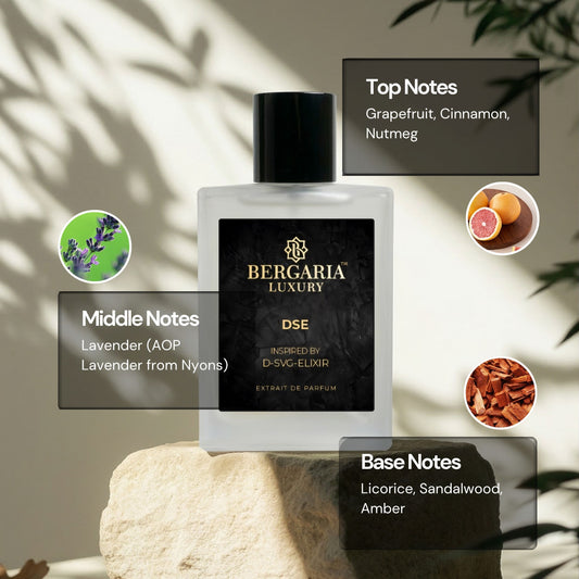 DSE | Extrait De Parfum | Inspired By Sauvage Elixir | 40% Oil Concentration | Lasts Upto 8 Hours | For Men & Women | 20ml