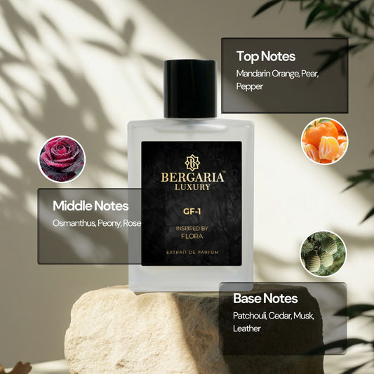GF-1 | Extrait De Parfum | Inspired By Flora | 40% Oil Concentration | Lasts Upto 8 Hours | For Women | 20ml