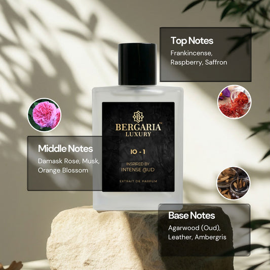 IO-1 | Extrait De Parfum | Inspired By Intense Oud | 40% Oil Concentration | Lasts Upto 8 Hours | For Men & Women | 20ml