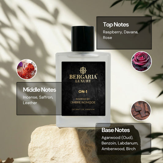 ON-1 | Extrait De Parfum | Inspired By Ombre Nomade | 40% Oil Concentration | Lasts Upto 8 Hours | For Men & Women | 20ml